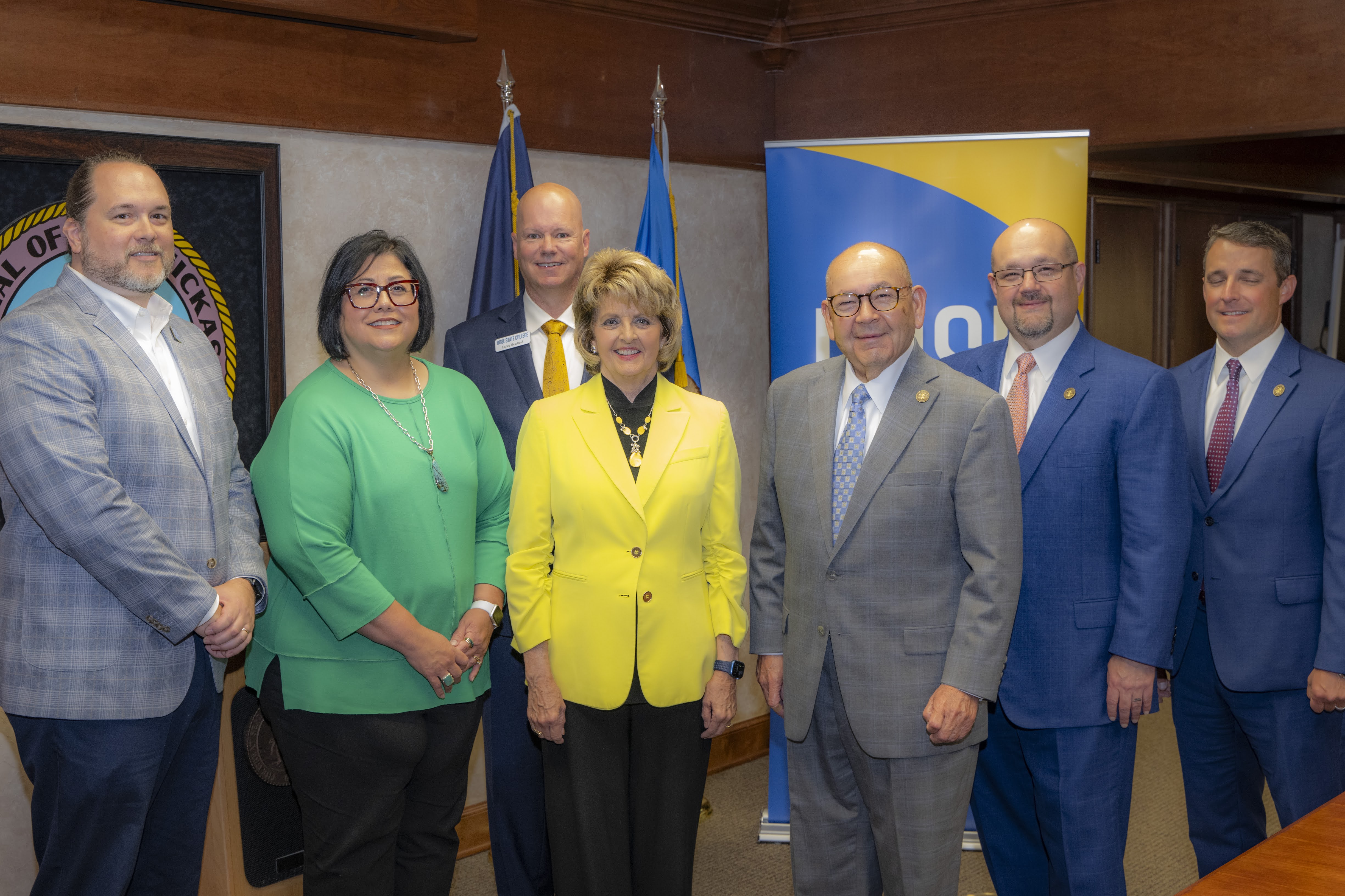 Rose State College and the Chickasaw Nation Department of Education Sign Partnership