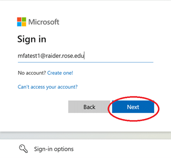 Multifactor Authentication Configuration Instructions – Rose State